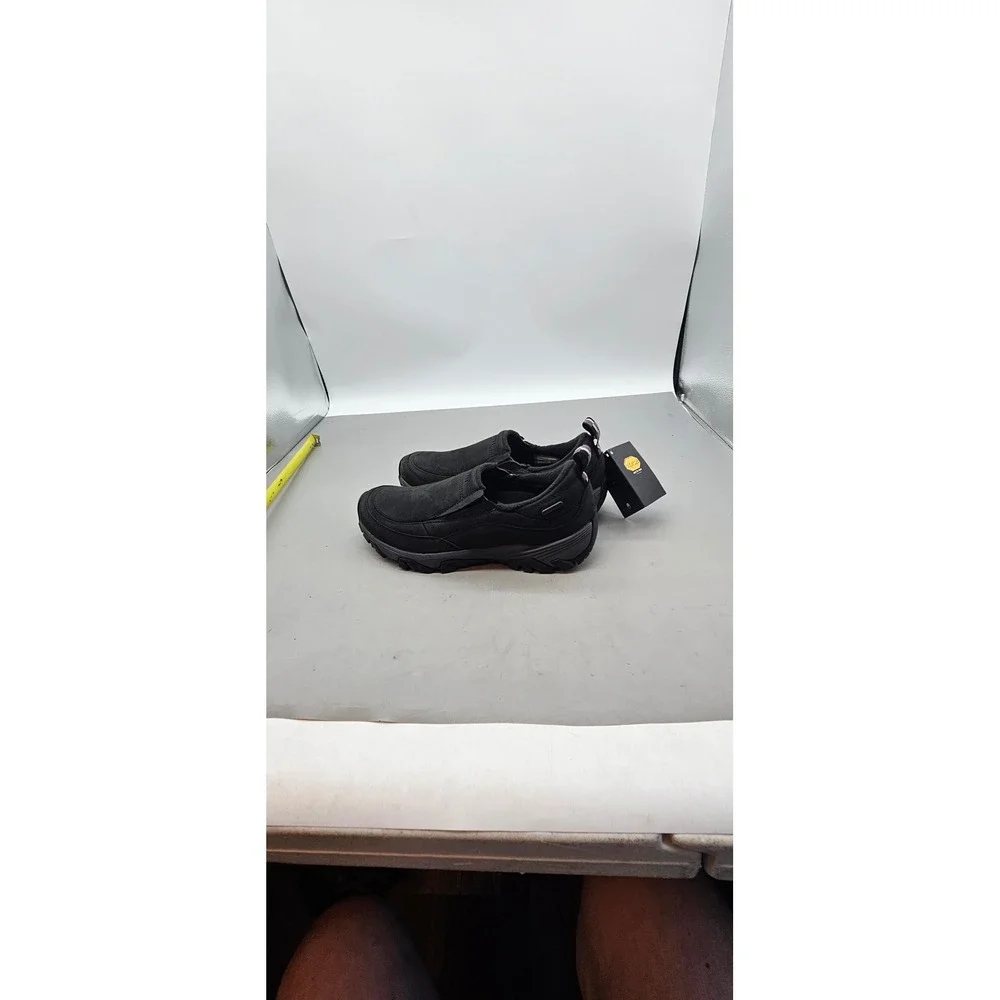 Merrell Coldpack Ice+ Moc Waterproof Black Vibram Arctic Grip J15752 Womens 8